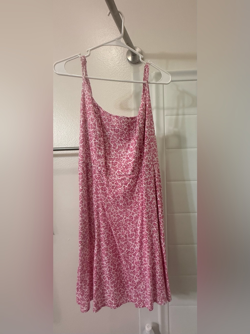 Pink Floral Slip Dress Old Navy